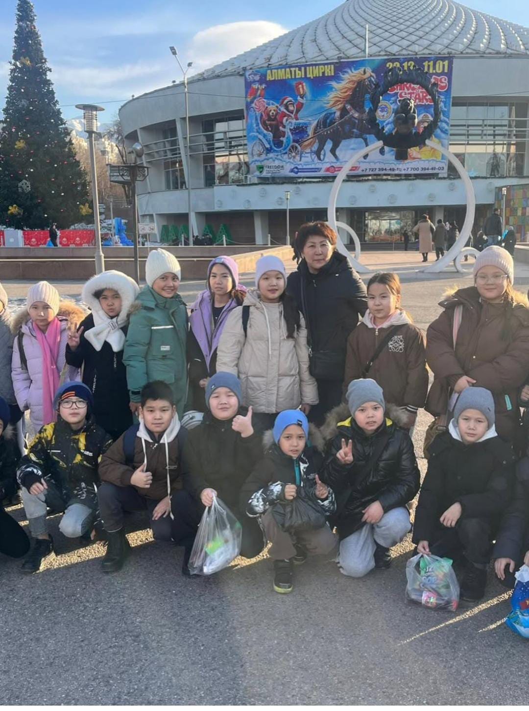 Балалардың қыстық демалыстарын өткізу сәтінен